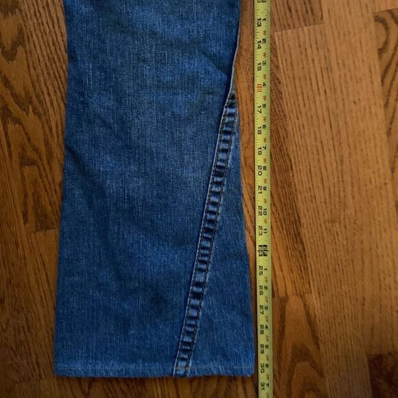 TRUE RELIGION Jeans Denim Flared Women’s 32x30 Vintage Distressed Streetwear - Picture 11 of 12